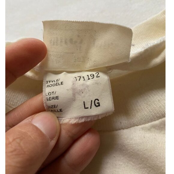 Ladies Christmas Sleep Shirt Gown Puffy Xmas Holiday Cozy Size Large Bears 1990s - Picture 7 of 10